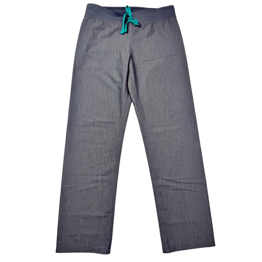 FIGS Livingston Basic Scrub Pants Graphite Gray Women’s Small Healthcare Nursing - Picture 12 of 16